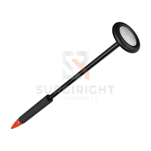 Marteau de réflexe neurologique Queen Square à pointe aiguë noir, outil professionnel de test de réflexes superficiels, Blush Surgical CE - Product Image 2