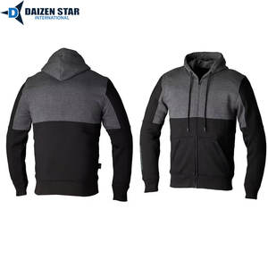 เสื้อฮู้ดสำหรับขี่มอเตอร์ไซค์ฤดูหนาว Kevlar - เสื้อฮู้ดแบบมีซับในขนแกะน้ำหนักเบาสำหรับป้องกันการเสียดสี เหมาะสำหรับทั้งชายและหญิง - Product Image 3