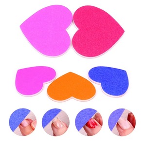 Lime à ongles jetable OME en forme de cœur, mini, à usage unique, grain 180, durable pour le soin des ongles - Product Image 2