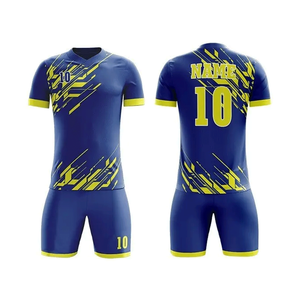 ชุดฟุตบอลตาข่ายไซส์ใหญ่พร้อมส่ง เสื้อเจอร์ซีย์พร้อมกางเกงขาสั้นแห้งเร็วสำหรับทีม  รับสกรีนโลโก้ - Product Image 3