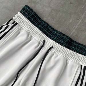 Pantalon de jogging ample et léger pour homme, décontracté, coupe large, double taille, bande latérale, séchage rapide, grande taille, streetwear - Product Image 2