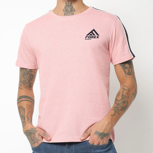 เสื้อยืดผู้ชายทำจากผ้าฝ้ายจำนวนมากฉลากตามสั่ง - Product Image 1