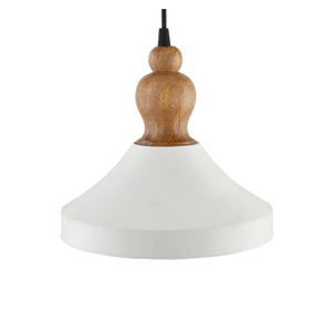 Newest Style Wooden Pendant <b>Light</b> White Round <b>Shade</b> Indoor Hanging Home Decorate Lightweight Design Living Room Interior Decors - Product Image 3