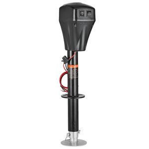 Martinetto Elettrico per Roulotte da 5000 Libbre con Connettore a 2 Vie, Manovella Manuale, Resistente alle Intemperie, per Rimorchi Utilitari e da Carico - Product Image 1