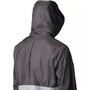 Unisex Hooded Windbreaker <b>Jacket</b> <b>Lightweight</b> Waterproof Solid Color Casual Outdoor Coat Full Sleeve Spring Wear - Product Image 4