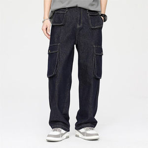 Pantalones de Estilo Urbano para Hombre, Marca FLOW FORGE LTD, Corte Recto, Cintura Media, Ligeros, Holgados, con Botones, Transpirables, para Uso en Exteriores - Product Image 5