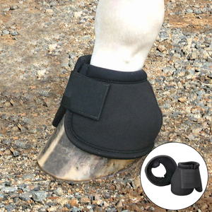 Cheap Price Horse Bell Boots Equine Products Tendon Protection <b>Equestrian</b> Short Sleeve Boots for Horse with OEM ODM Service - Product Image 6