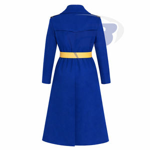 Manteau en laine de haute qualité pour femmes de la sororité Sigma Gamma Rho, trench-coat long avec ceinture SGR Sorority - Product Image 2