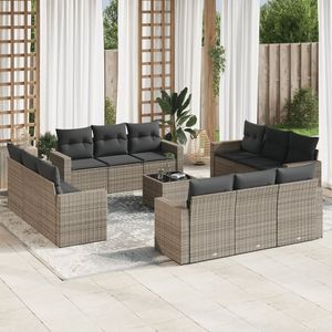 Conjunto de Sofás Grises para Patio, Colección de Muebles de Jardín para Exteriores - Product Image 1