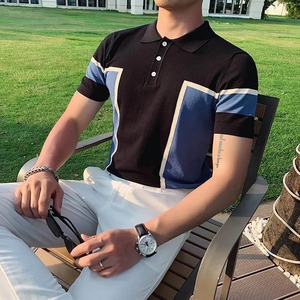เสื้อโปโลผู้ชายคุณภาพสูง แนวสปอร์ต แคชชวล สำหรับเล่นกอล์ฟ - Product Image 2