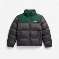 Nouvelle veste bomber matelassée pour homme, style sport vintage western, à manches longues, avec fermeture éclair et broderies personnalisées.