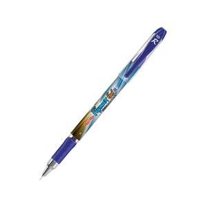 Bolígrafo de plástico de tinta azul de llenado directo, buen olor, escritura, velocidad de flujo continuo, escritura de 0,5mm, borrador de violonchelo frutero gratis, India - Product Image 3