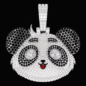 Colgante de Hip Hop Personalizado de Aleación Chapado en Oro con Diamantes, Diseño de Moda Urbana, Cruz Cristiana Personalizada, Fino, Unisex para Niños - Product Image 2