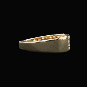 Colgante de Corona de Autoridad para Hombre, Chapado en Oro, con Incrustaciones de Diamantes, Estilo Hip Hop - Product Image 1