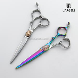 Tijeras de pelo de diseño colorido Tijeras de corte de peluquero de grado premium de 6,0 pulgadas Japón VG10 Herramientas de peluquería - Product Image 4