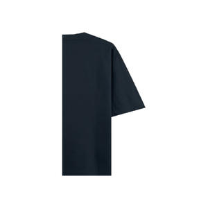 Camiseta de Manga Larga o Corta para Mujer, Talla Grande, Cuello Redondo, Bordada, 100% Algodón Orgánico, Transpirable, Ecológica, Color Oscuro - Product Image 5