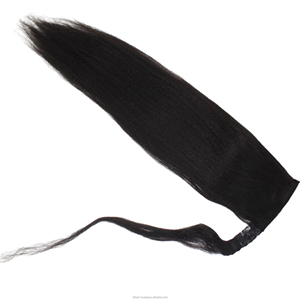 Colas de caballo elegantes de cabello humano color gris plateado, textura suave, brillo natural, fijación segura, fácil peinado, elegancia duradera. - Product Image 4