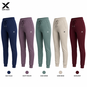 Women's Tapered <b>Slim</b> Fit Gym <b>Joggers</b> Custom OEM ODM Workout Sweatpants Premium Fitness Training Running Yoga Athletic Activewear - Product Image 5