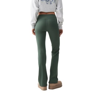 Wholesale Custom Women Bootcut Bottoms Breathable <b>Flare</b> Yoga Pants High Waist Gym <b>Leggings</b> Factory Direct - Product Image 6