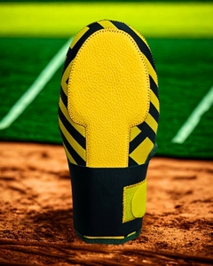 Guante de Béisbol Amarillo y Negro Ajustable para Mano Izquierda o Derecha, Protección de Palma para Entrenamiento Juvenil y Adulto - Product Image 4