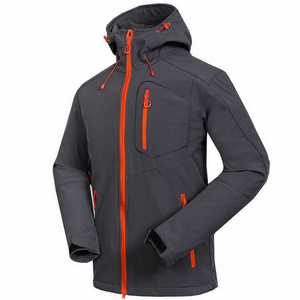 Chaqueta Softshell Impermeable, Transpirable y de Secado Rápido, con Capucha, Personalizable, para Hombre, Nueva Colección en Oferta - Product Image 1
