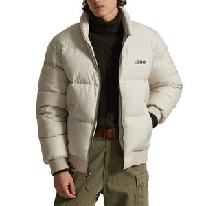 Mens <b>Waterproof</b> Winter Puffer Jacket High Quality Bubble <b>Padded</b> Hooded Jacket with Custom Sizes and Modern Fashion Style - Product Image 2