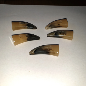 High Quality Polished Luxury Buffalo Horn Toggle Buttons 2 Holes Eco-Friendly Coat Garment <b>Clothing</b> Craft Sewing <b>Accessory</b> FWE - Product Image 4