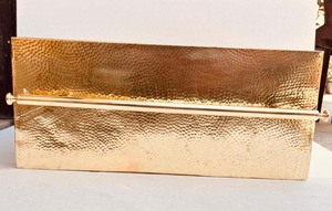 NUEVO PRODUCTO: Lavabo rectangular de cobre martillado hecho a mano para cocina y baño con barra para toallas, lavabo de encimera para baño. - Product Image 5