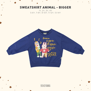 Pull à imprimé animalier pour enfants, offrant un confort douillet et un style ludique pour les journées scolaires, les tenues décontractées, les sorties en famille et les loisirs quotidiens. - Product Image 1