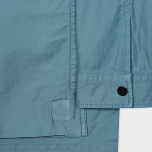 Casual <b>Canvas</b> <b>Jacket</b> Regular Fit XS-XXL Standing Collar Zippered Closure Plain Dyed for Spring Autumn Seasons - Product Image 4