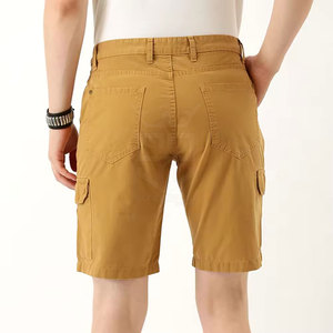 Pantalones cortos cargo para hombre, ecológicos, de corte holgado, al por mayor, personalizados, de talla grande, para uso casual. - Product Image 4