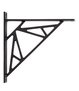 Heavy Duty Iron Shelf Bracket for <b>Wall</b> Mounted <b>Floating</b> Wooden <b>Shelves</b> Home Office Storage Support - Product Image 1