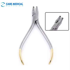 Alicate profesional de acero inoxidable hecho en Pakistán para alineadores de ortodoncia dental manuales, invisibles y transparentes, tipo lágrima. - Product Image 6