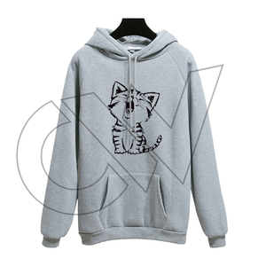 Sudadera con Capucha Amarilla para Mujer Top Q2027, con Bolsillo Frontal, Tejido de Algodón Sólido, Estilo Invernal - Product Image 2