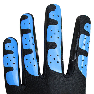 Adjustable Full-Finger <b>Silicone</b> Sports <b>Gloves</b> for Men Women Breathable Anti-Slip Rugby American Football <b>Gloves</b> Wristband - Product Image 5