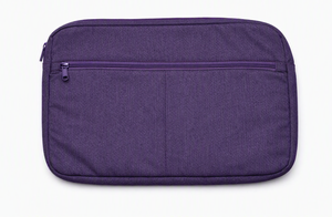 Funda para Portátil de Algodón Reciclado de 15.6 Pulgadas, Bolsa para Portátil con Cierre, Estuche para Portátil de Negocios para Oficina y Viajes - Product Image 1