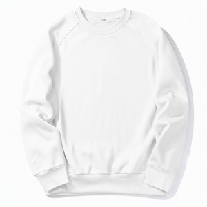 <b>Men's</b> <b>Red</b> Cotton Crew Neck Sweatshirt Raglan Sleeve Regular Fit Casual Pullover Knitted Solid Color Autumn Wear - Product Image 6