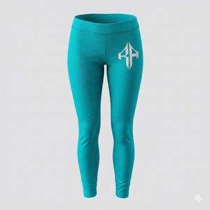 Leggings de Mujer de Alta Calidad, Diseño Personalizado, Estilo Casual, Material Spandex/Nylon, Estampado Técnico, por RIVIAN ATLANTIC - Product Image 4