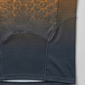 Ensemble d'uniformes de football américain sublimés sur mesure, tissu recyclé écologique, maillot et pantalon de football professionnels pour équipe - Product Image 2