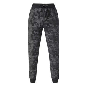 <b>Mens</b> Gray Camouflage Hooded Tracksuit Set Full Zip Sweatshirt Jogger <b>Pants</b> Casual Sportswear Breathable Polyester Two Piece Suit - Product Image 3