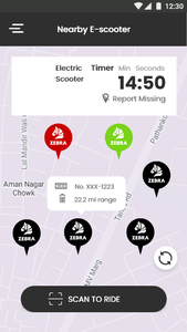 Aplicación de alquiler de scooter rápida y fiable en Viena - Product Image 3