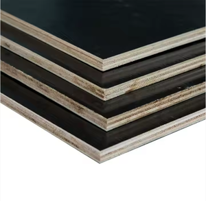 Vietnamese Supplier's Reusable 10 Times Outdoor Construction Brown/ <b>Black</b> Film Faced Plywood 8x4 12-15-18mm E0 Melamine - Product Image 4
