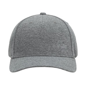 Unisex Gray Solid Color Baseball <b>Cap</b> Adjustable Fit Casual Style Flat Knitted Polyester <b>Hat</b> for Adults - Product Image 1
