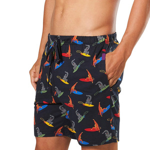 Shorts de bain décontractés en polyester pour hommes, style urbain, collection été 2026, vente en gros, shorts de plage imperméables pour hommes - Product Image 1