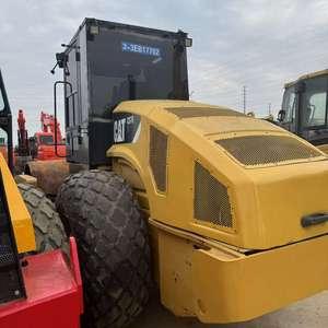 Rouleau compacteur vibrant à tambour unique Caterpillar CS683E 20T, prix usine, compacteur de sol hydraulique pour projets routiers et autoroutiers, pas cher - Product Image 5