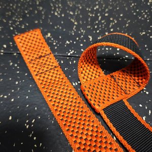 Customized Cotton/Nylon Padded Figure 8 Wrist Support Unisex Lifting Straps Non-Slip Eco-Friendly Lightweight Adjustable High - Product Image 3