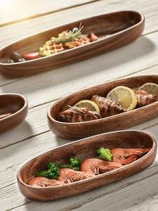 plateau de service en bois - Product Image 3