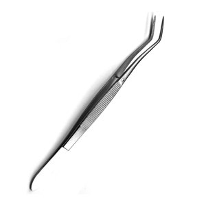 Premium Quality Meriam Tweezer German Stainless Steel Manual Surgical Dressing Forceps Precision Fine Tip Ergonomic Grip Medical - Product Image 2