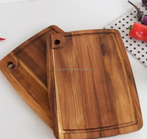 Unique Craft India UCI-312 <b>Wooden</b> Rectangle Chopping <b>Block</b> Durable & Easy to Clean 1.5cm Thick - Product Image 5