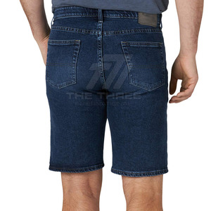 Pantalones Cortos de Mezclilla Casuales para Hombre de Alta Calidad, 100% Algodón, Cintura Media, Transpirables, de Secado Rápido, Servicio OEM - Product Image 2